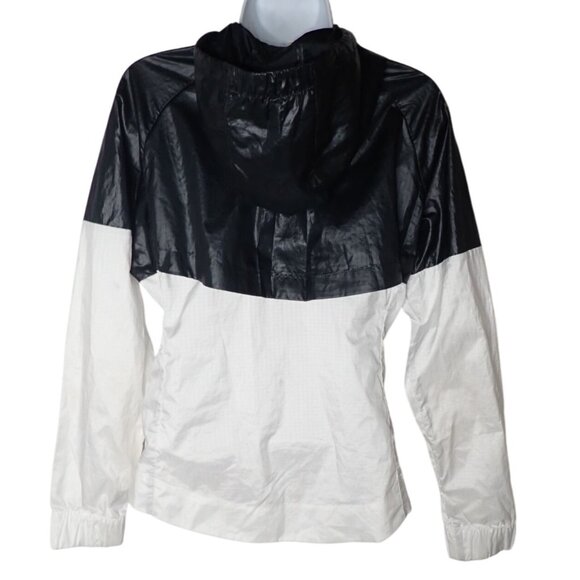 Nike Womens Windrunner Track Jacket Black/White 804947-010 XS Vented Athletic‎ - Picture 6 of 8